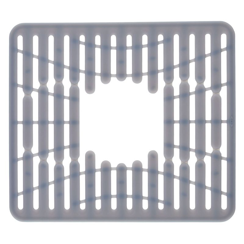 OXO 11.3" x 12.8" Silicone Sink Mat Gray