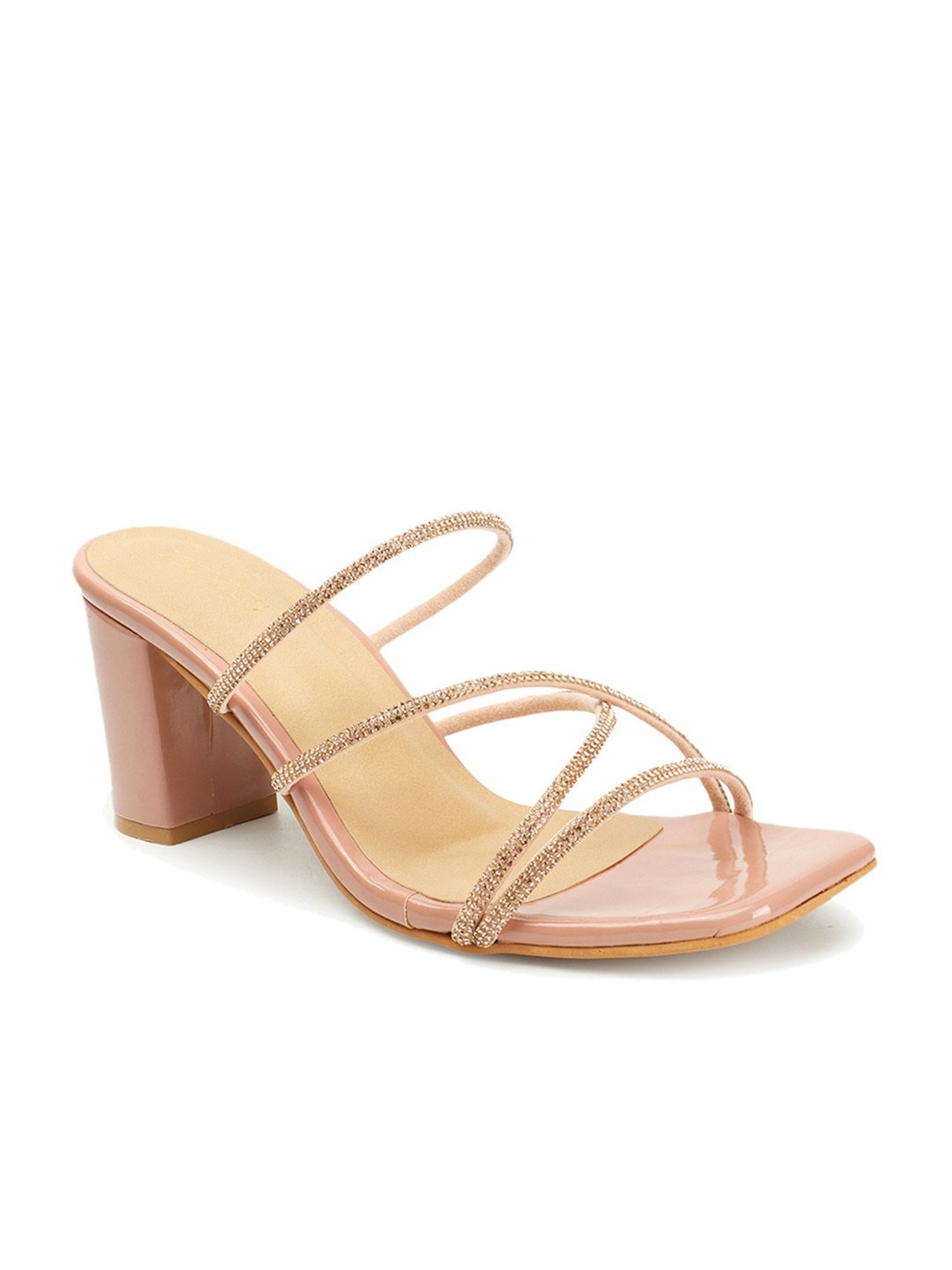 Iconics Women's Peach Casual Sandals