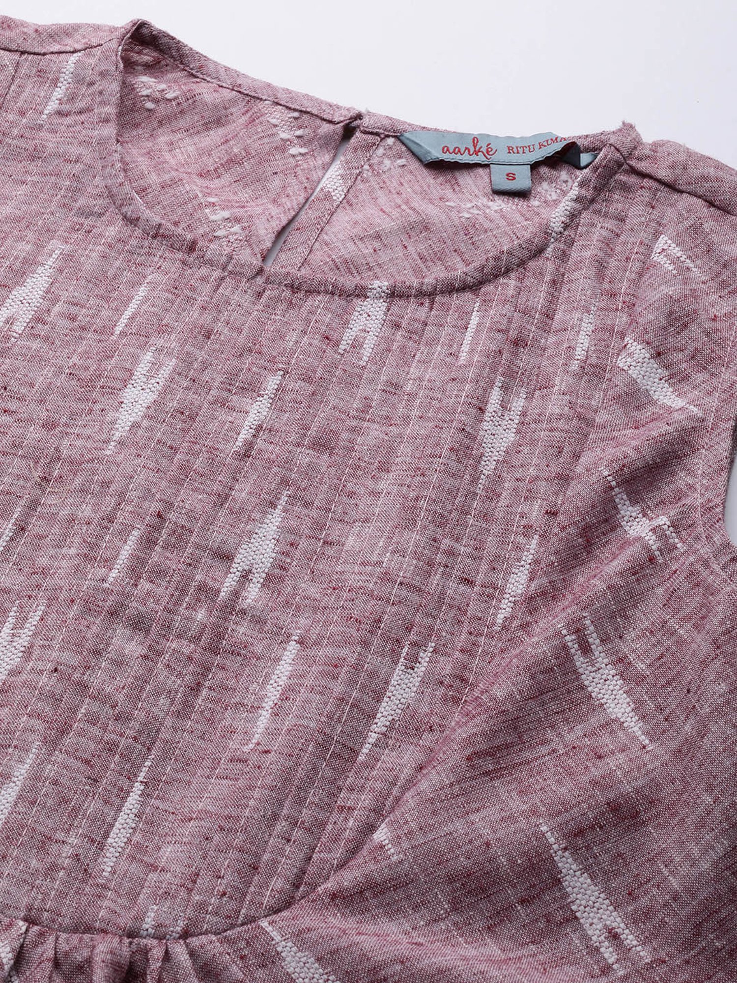 aarke Ritu Kumar Dusty Pink Top