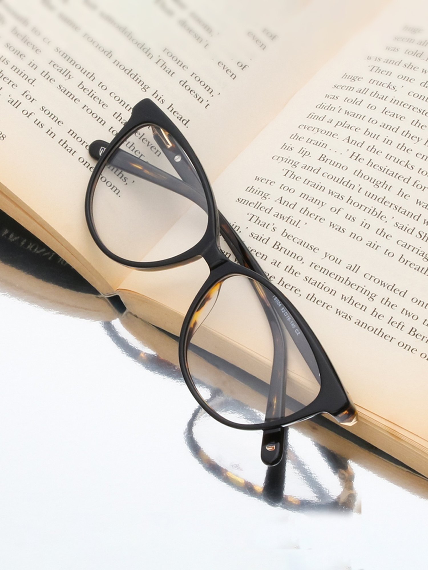 Ted Smith Brown Cat Eye Eye Frames for Women