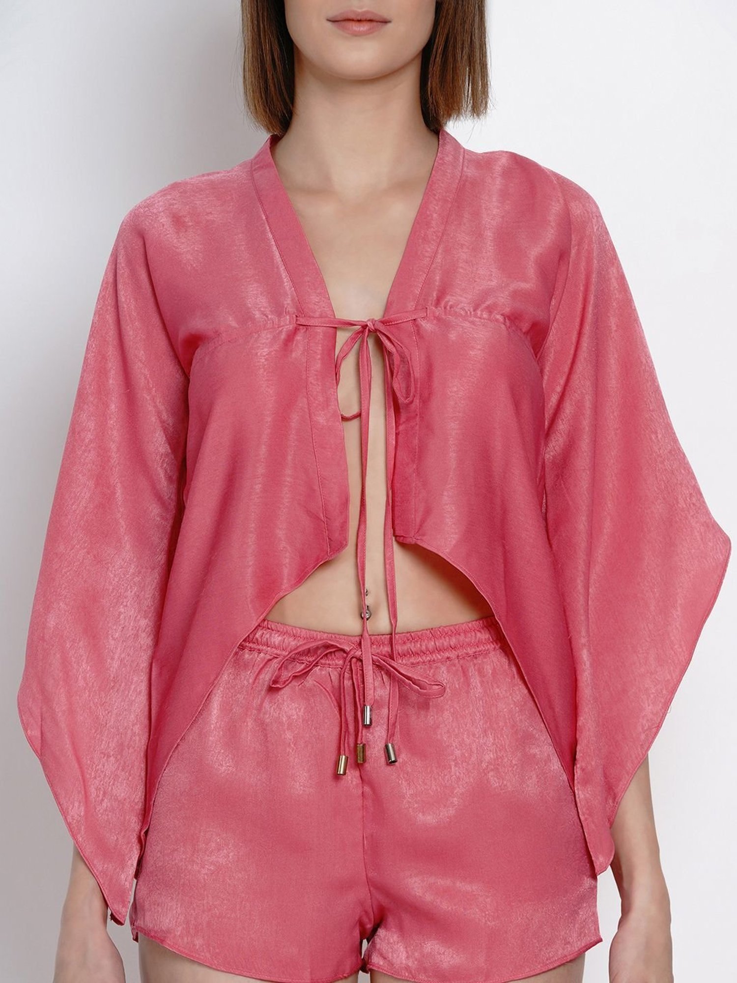 Nite Flite Pink Shirt With Pyjamas