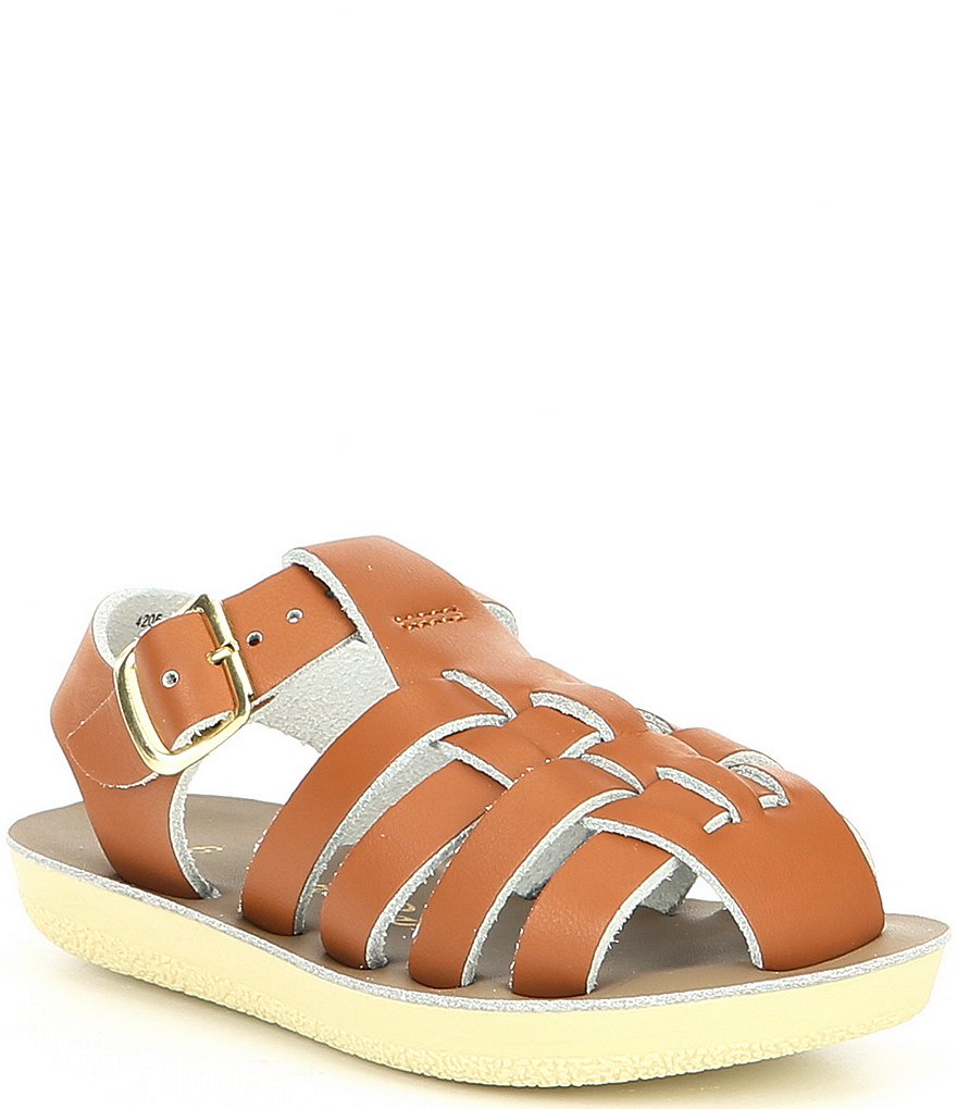 Sun-San Sandal by Hoy Kids' Sailor Leather Sandals (Toddler)