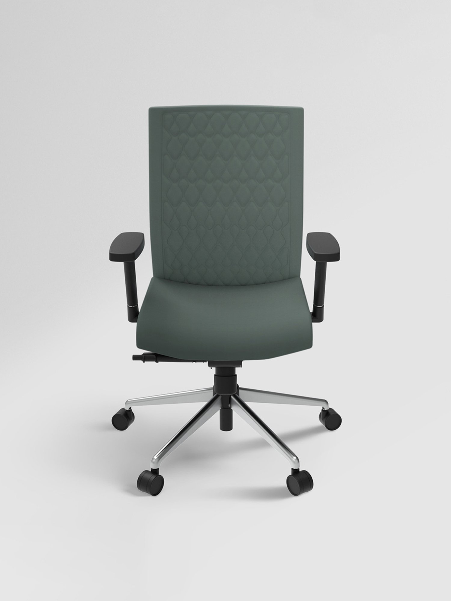 Godrej Interio Prime Grey Nylon High Back Chair