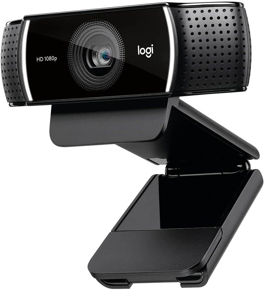 Logitech C922 HD Pro Stream Webcam With Micphone Desktop or Laptop Full HD 1080P Video YouTube or Twitch Streaming &