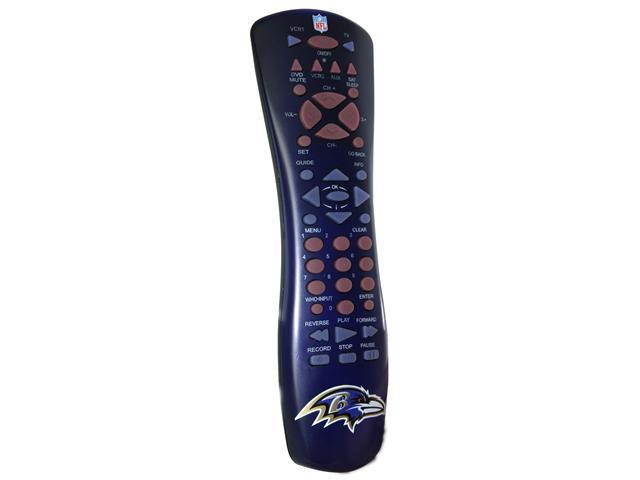 iHip NFRC01BAR Baltimore Ravens Universal Remote Control