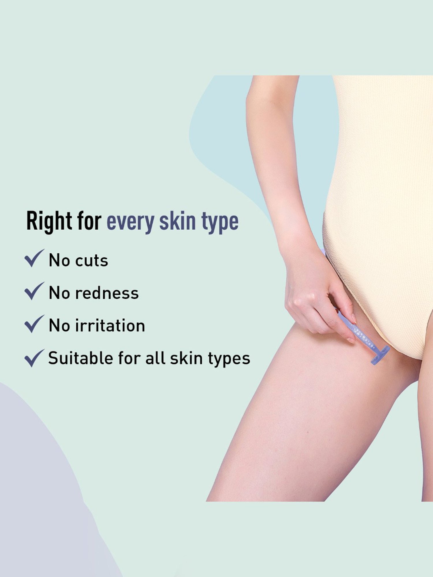 FEATHER Flamingo Eyebrow, Face, Nape Razor - 3 Piece - 150 gm