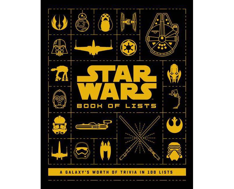 Star Wars: Book of Lists - by  Cole Horton (Hardcover)