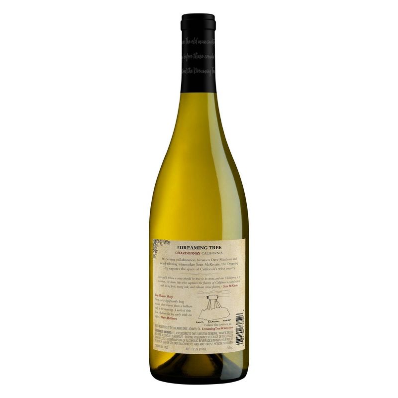 The Dreaming Tree Chardonnay White Wine - 750ml Bottle