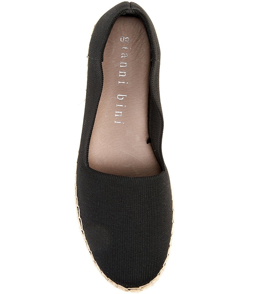 Gianni Bini Shyleah Stretch Knit Platform Espadrilles