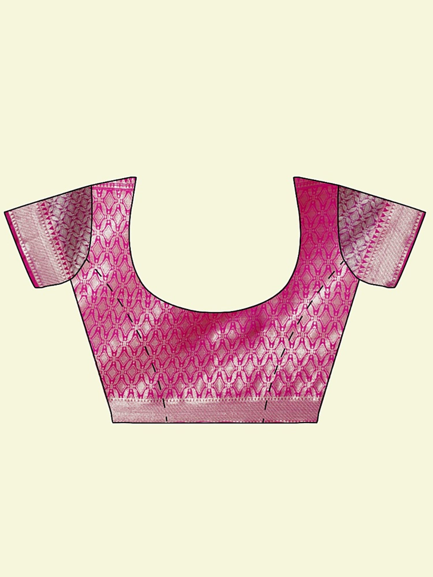 Banarasi Silk Works Blue Woven Saree With Unstitched Blouse