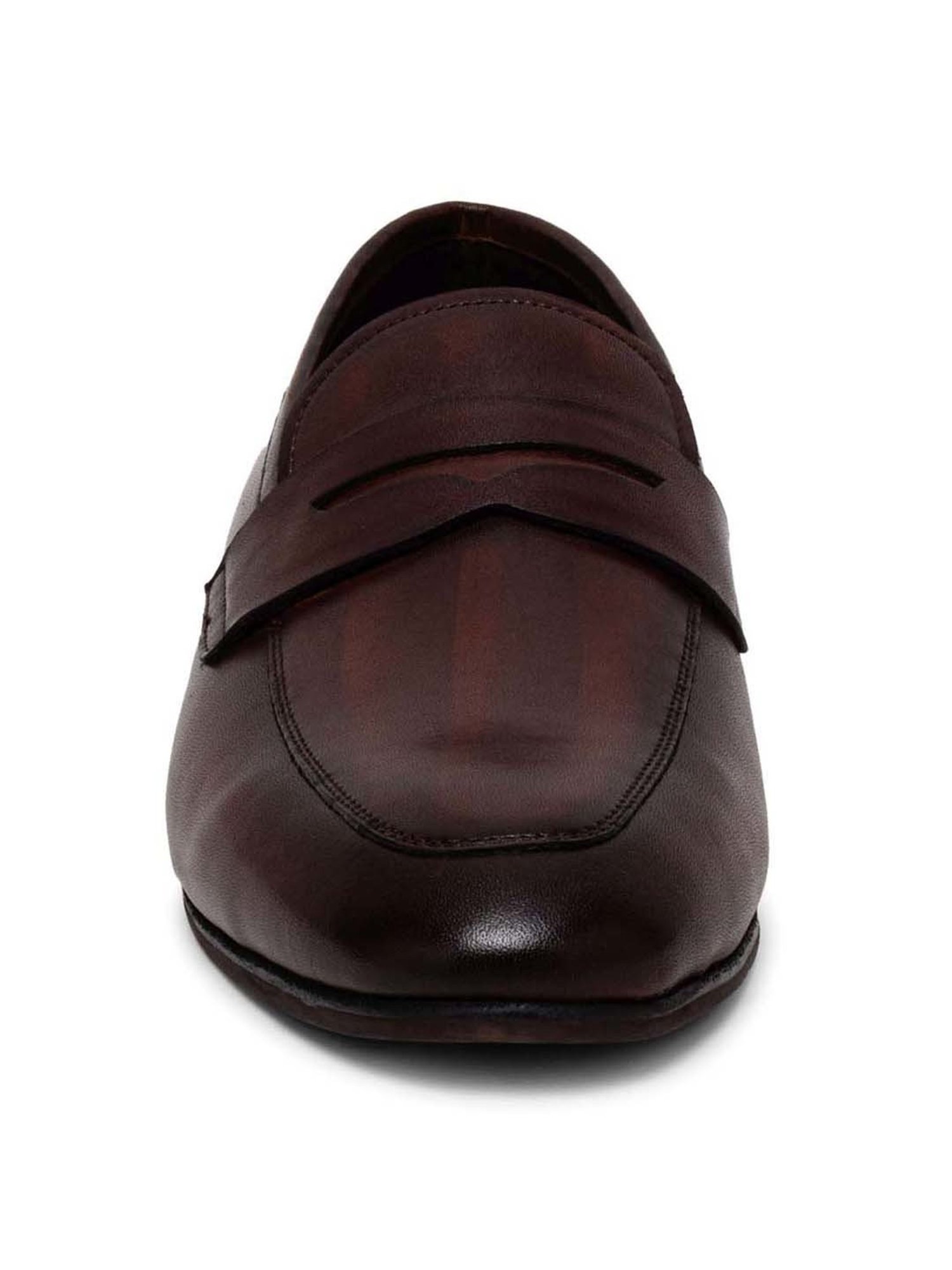 Ezok Men's Chocolate Casual Loafers
