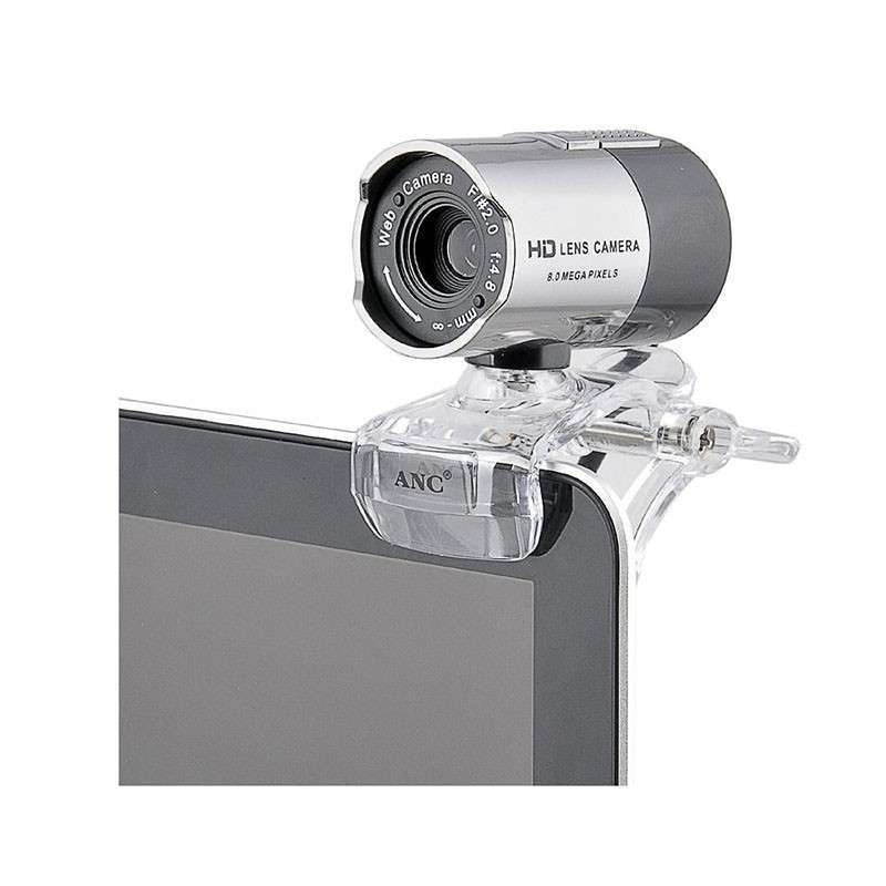 Original ANC Web Camera PC Computer Night Vision Webcam USB Free Driver HD Camera With Microphone Web Cam Webcamera