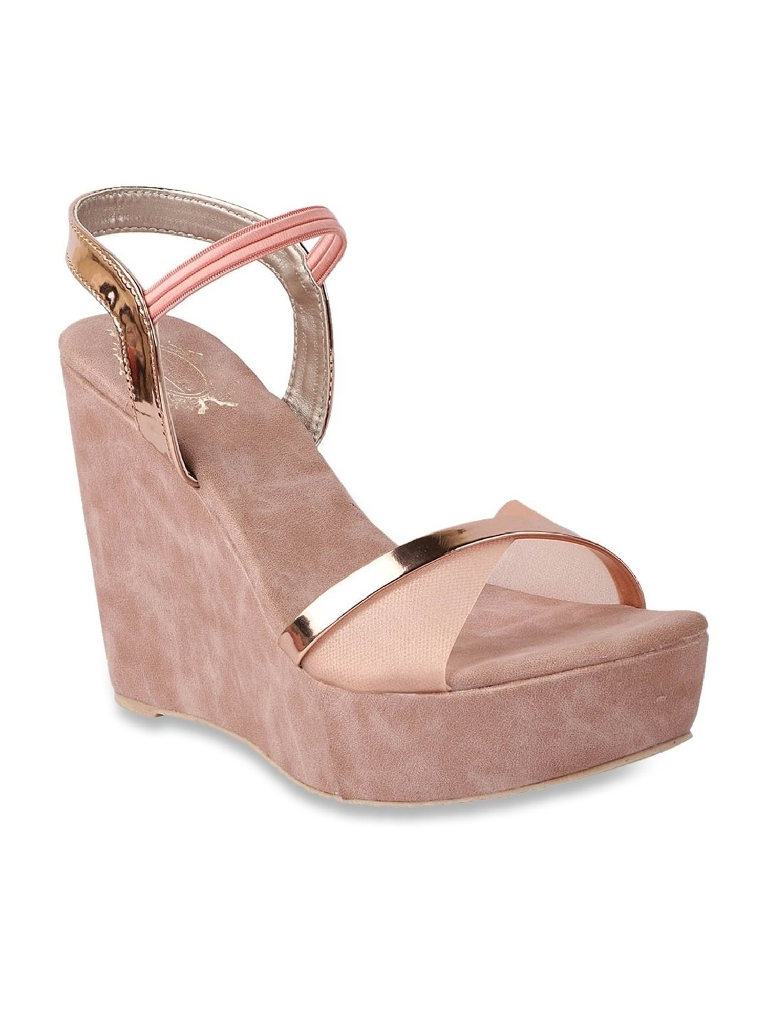 Bagatt Women's Cesena Beige Ankle Strap Sandals