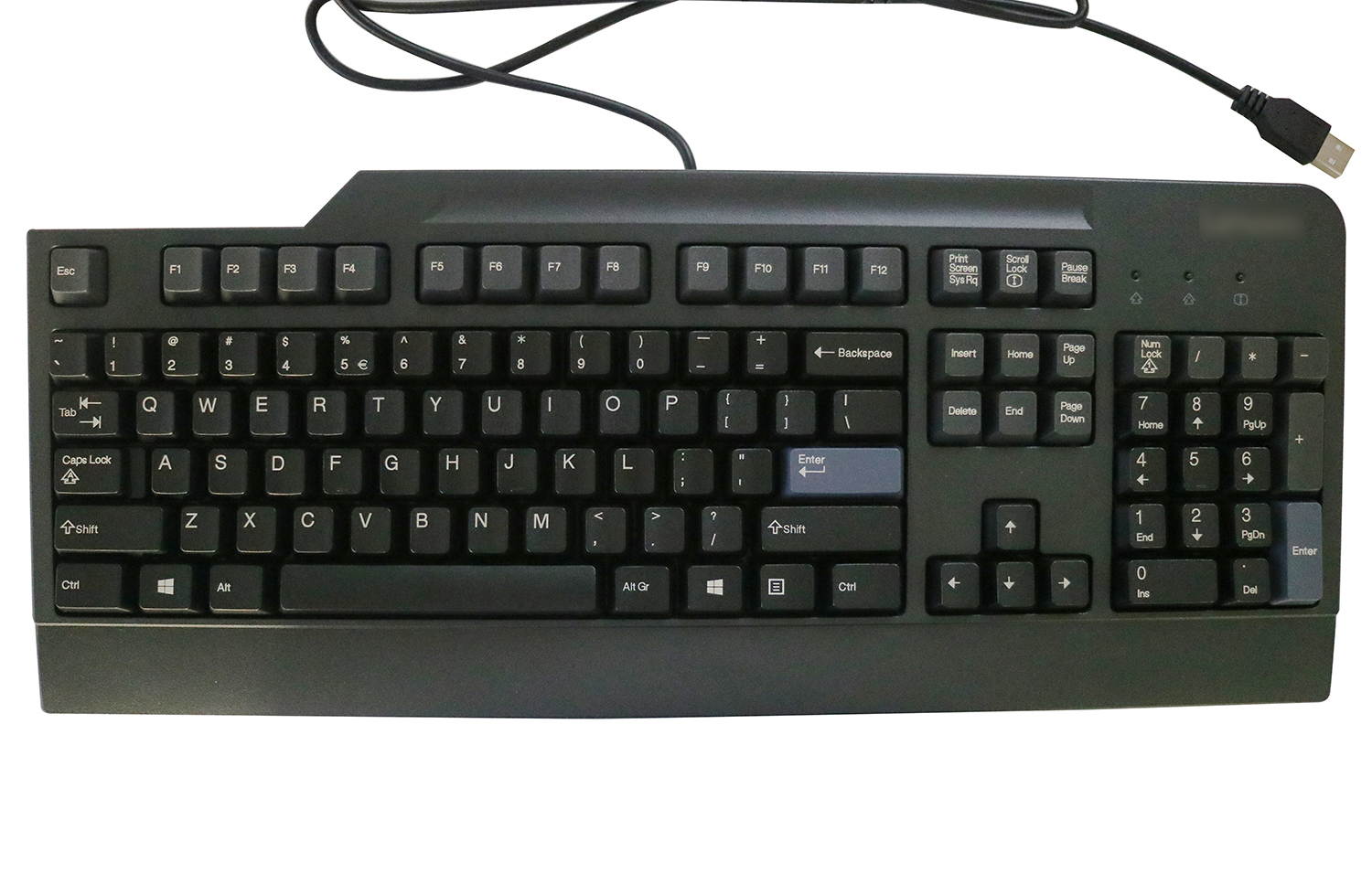 Wired USB Keyboard for Lenovo KB1021 SK-8825L Silent Keyboard US Layout for Windows PC Desktop Computer Laptop, Windows 10/8/7/Vista Office Work Home Game Use