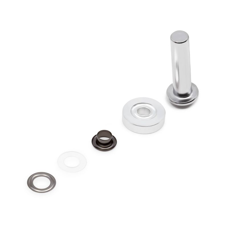 Dritz 72ct Eyelets Gunmetal