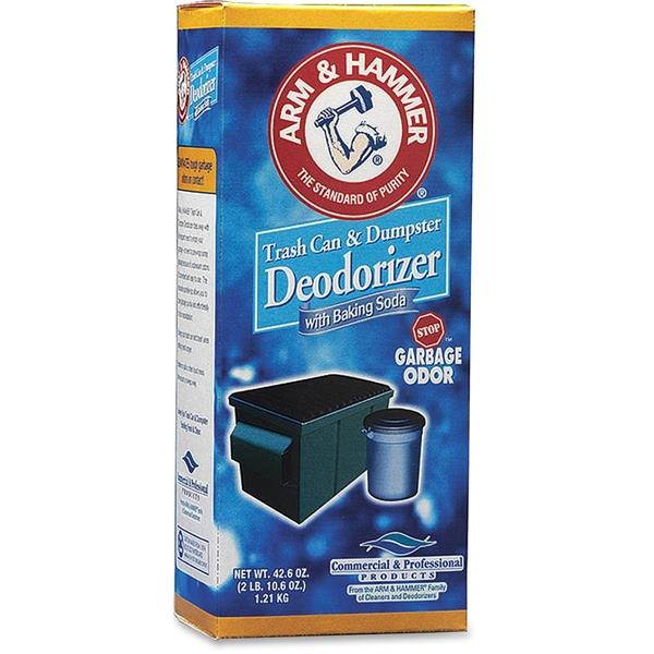 Arm & Hammer Trash Can & Dumpster Deodorizer Sprinkle Top Original Powder 42.6oz