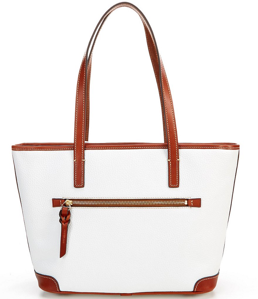 Dooney & Bourke Pebble Collection Charleston East West Leather Tote Bag