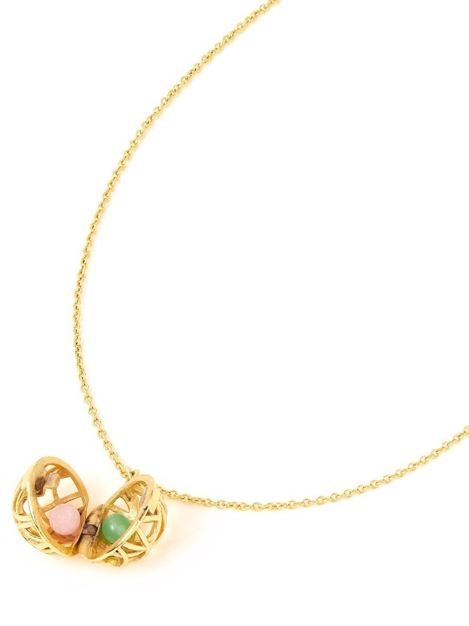 Accessorize London Real Gold-Plated Semi-precious Stone Necklace