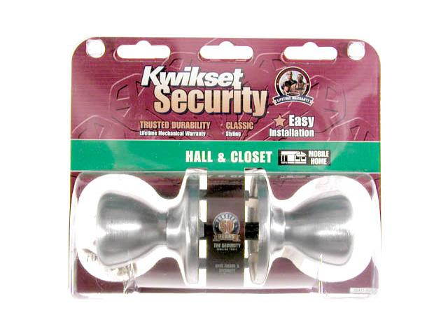 Kwikset 92001-270 Passage Set Mobile Home Tylo Knob