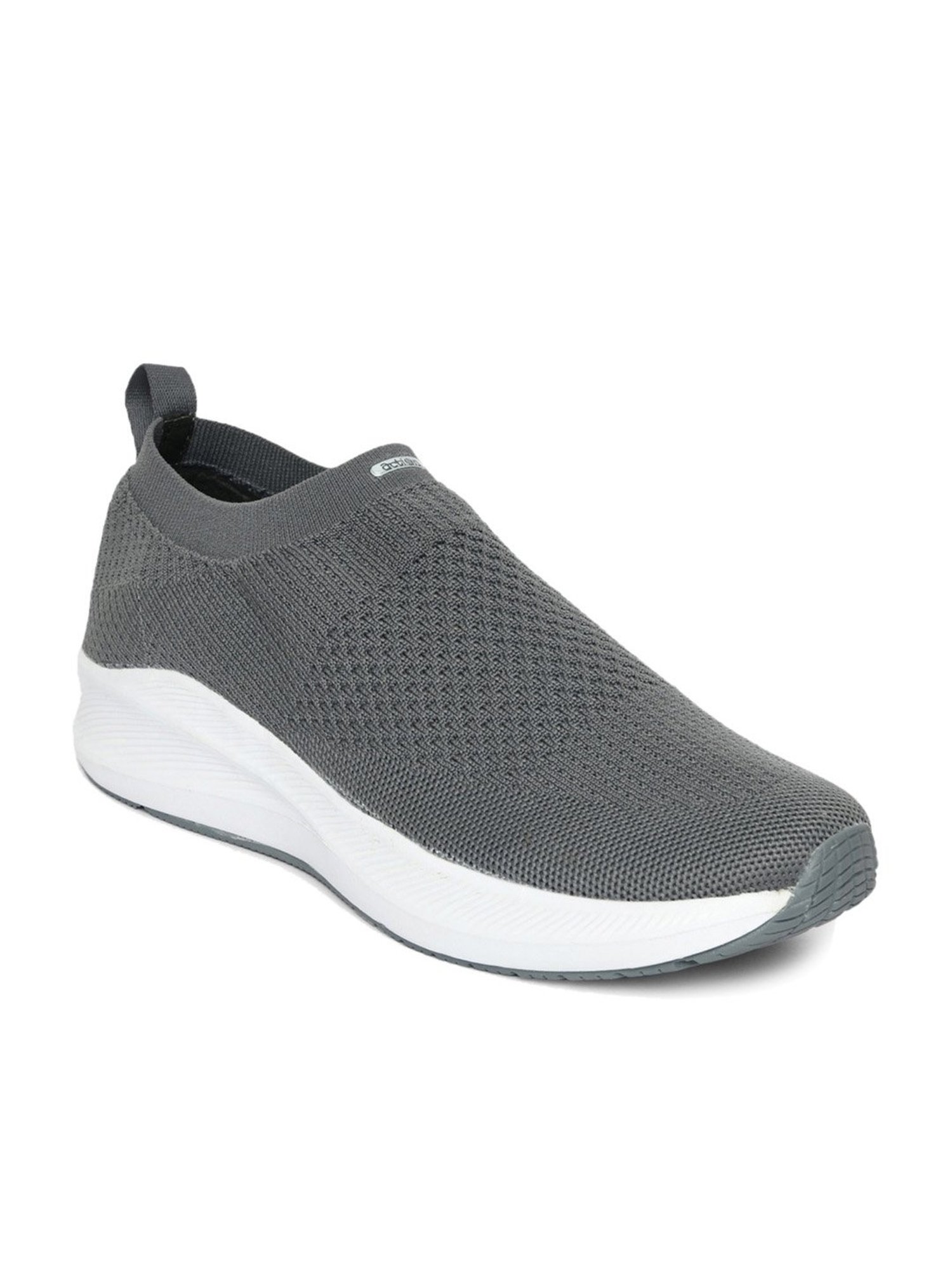 Action Men's Dark Grey Running Shoes