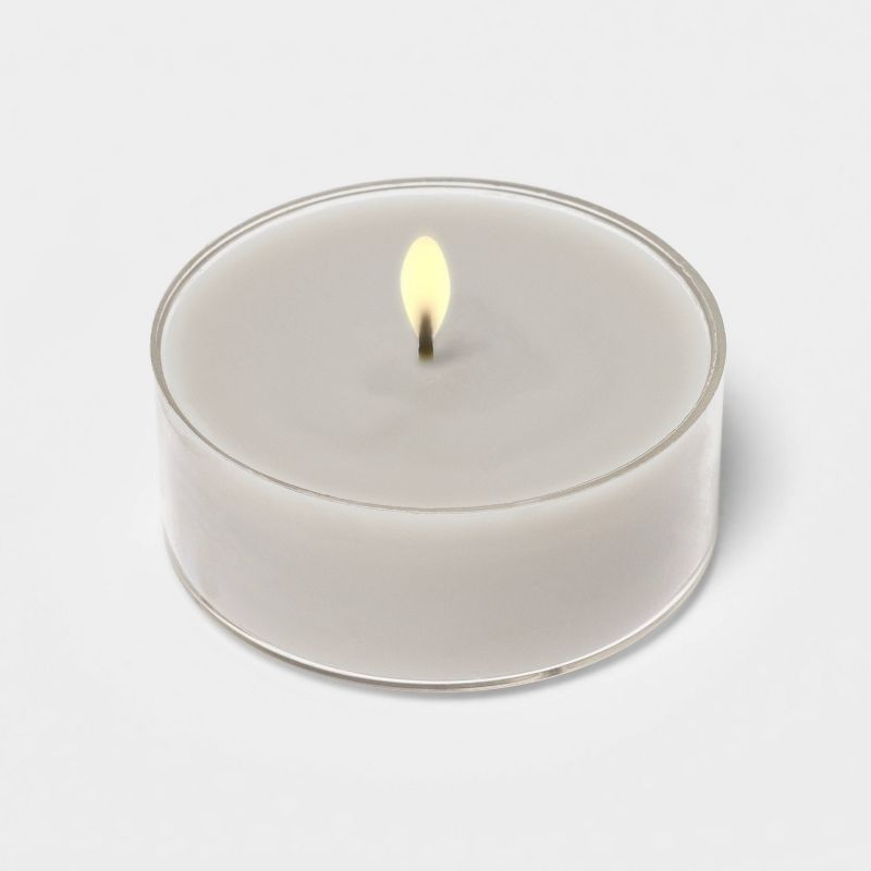 12pk Tealight Cozy Cashmere Candle - Threshold™