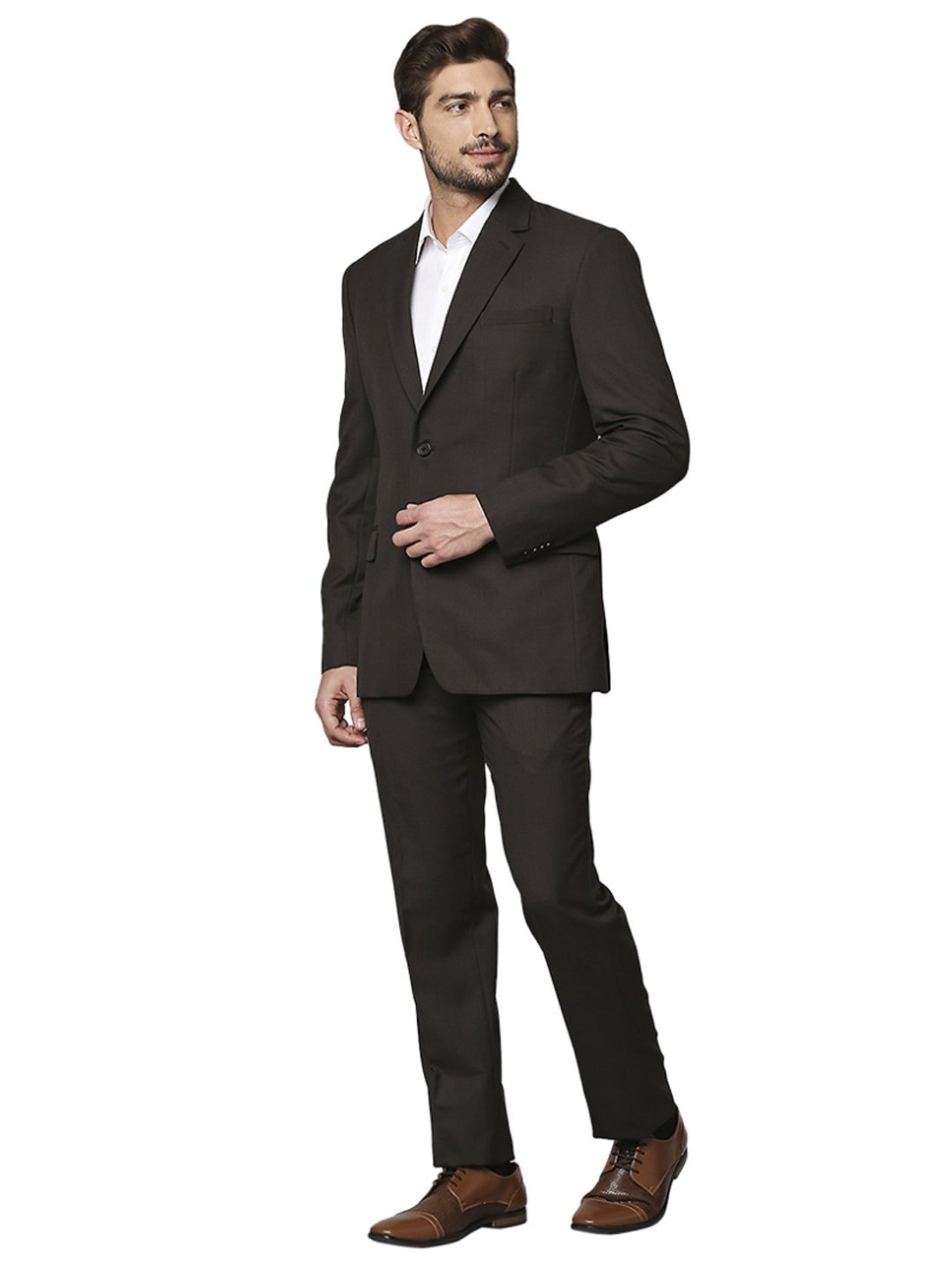 Raymond Brown  Regular Fit Two Piece Suit