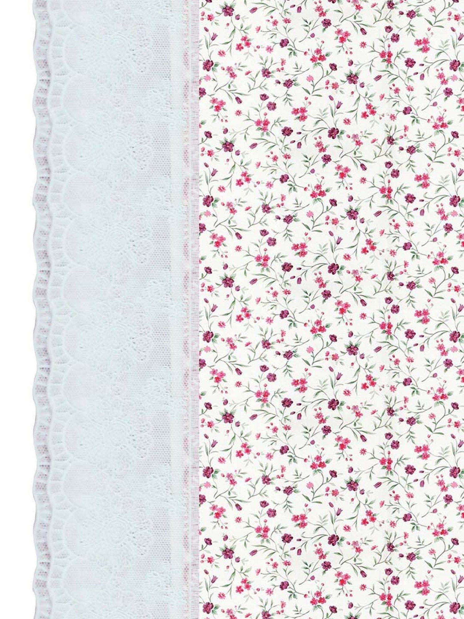 Bianca Classic Clear Multicolor Pvc 8-10 Seater Table Cloth