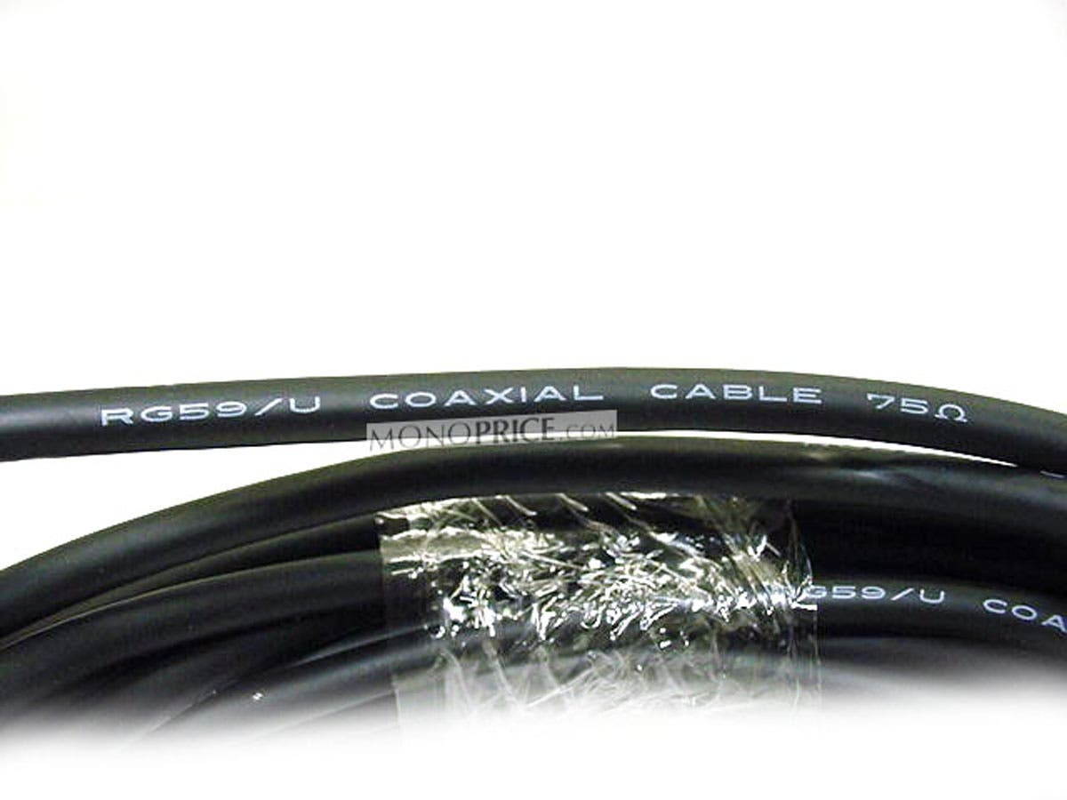 Monoprice Bnc M/M Rg59u - 75Ft