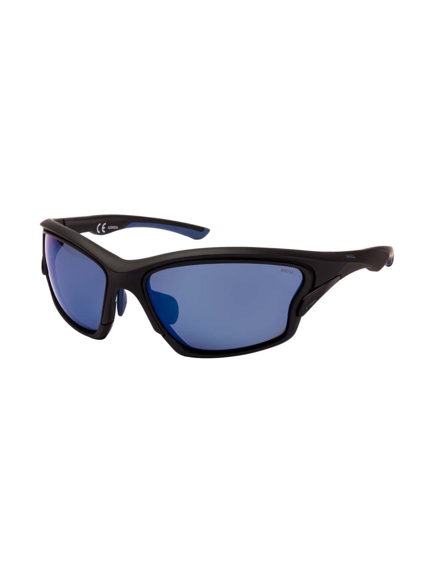 INVU A2902A Blue Polarized Wraparound Sunglasses