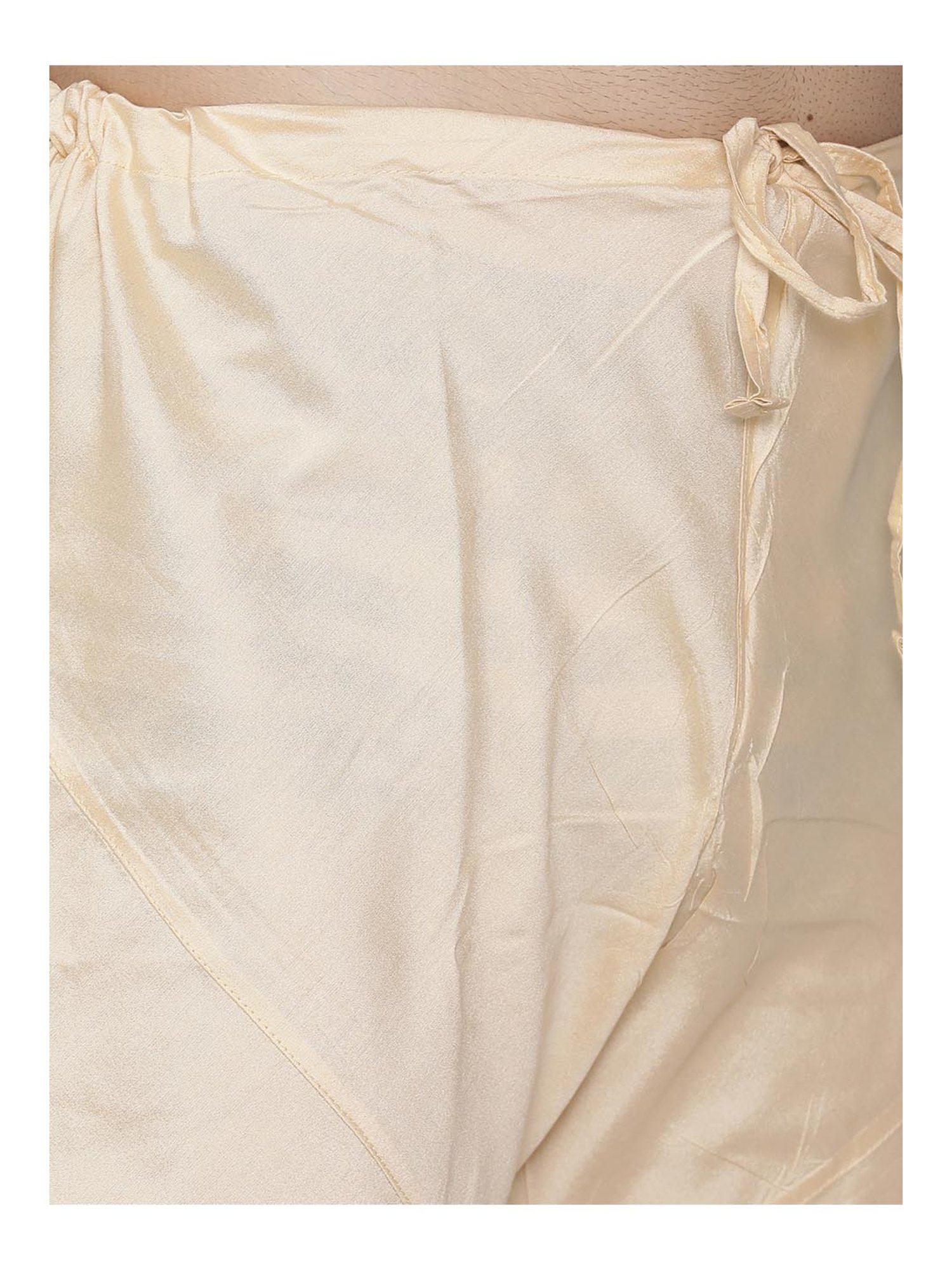 Manyavar Maroon & Cream Self Design Kurta Set