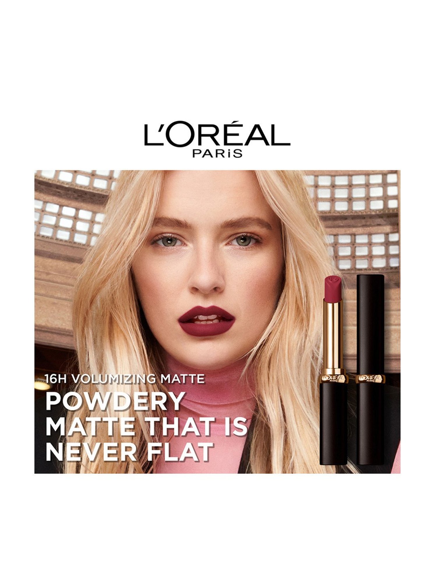 L'Oreal Paris Color Riche Intense Volume Matte Lipstick 276 La Leather Liberated - 1.8 gm