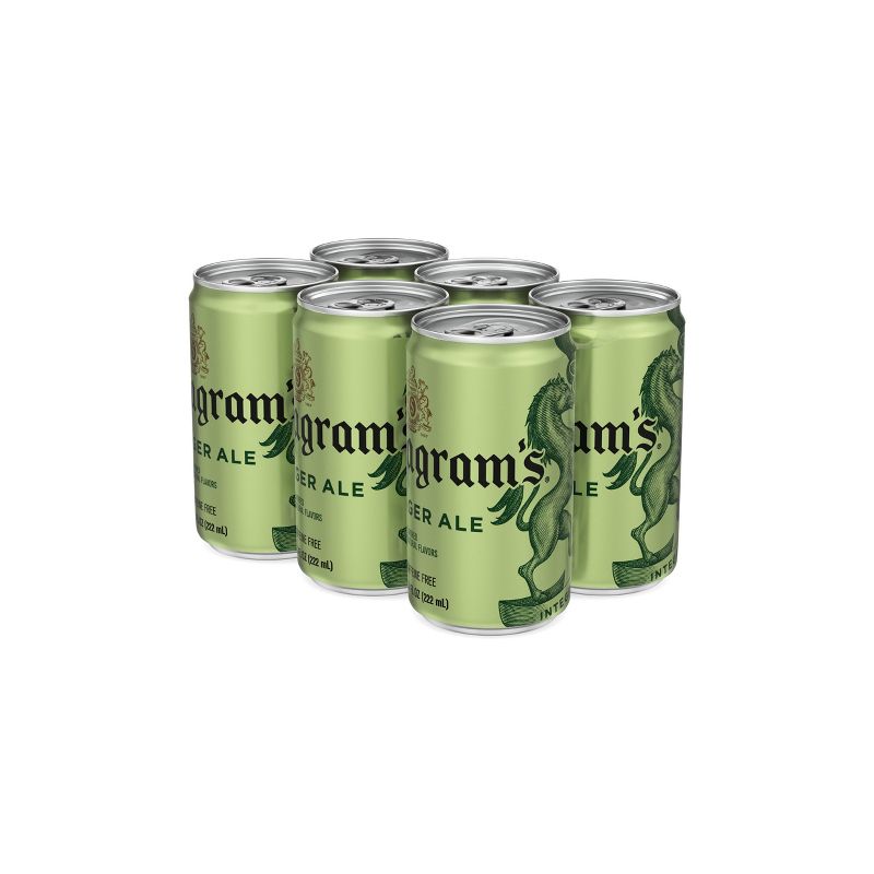 Seagram's Ginger Ale - 6pk/7.5 fl oz Mini-Cans