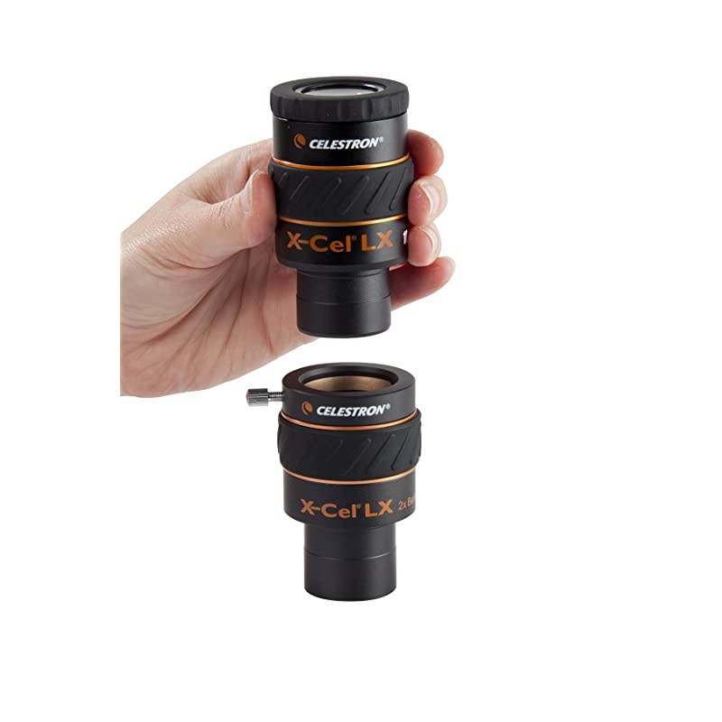 93529 X-Cel LX 1.25-Inch 2x Barlow Lens (Black)