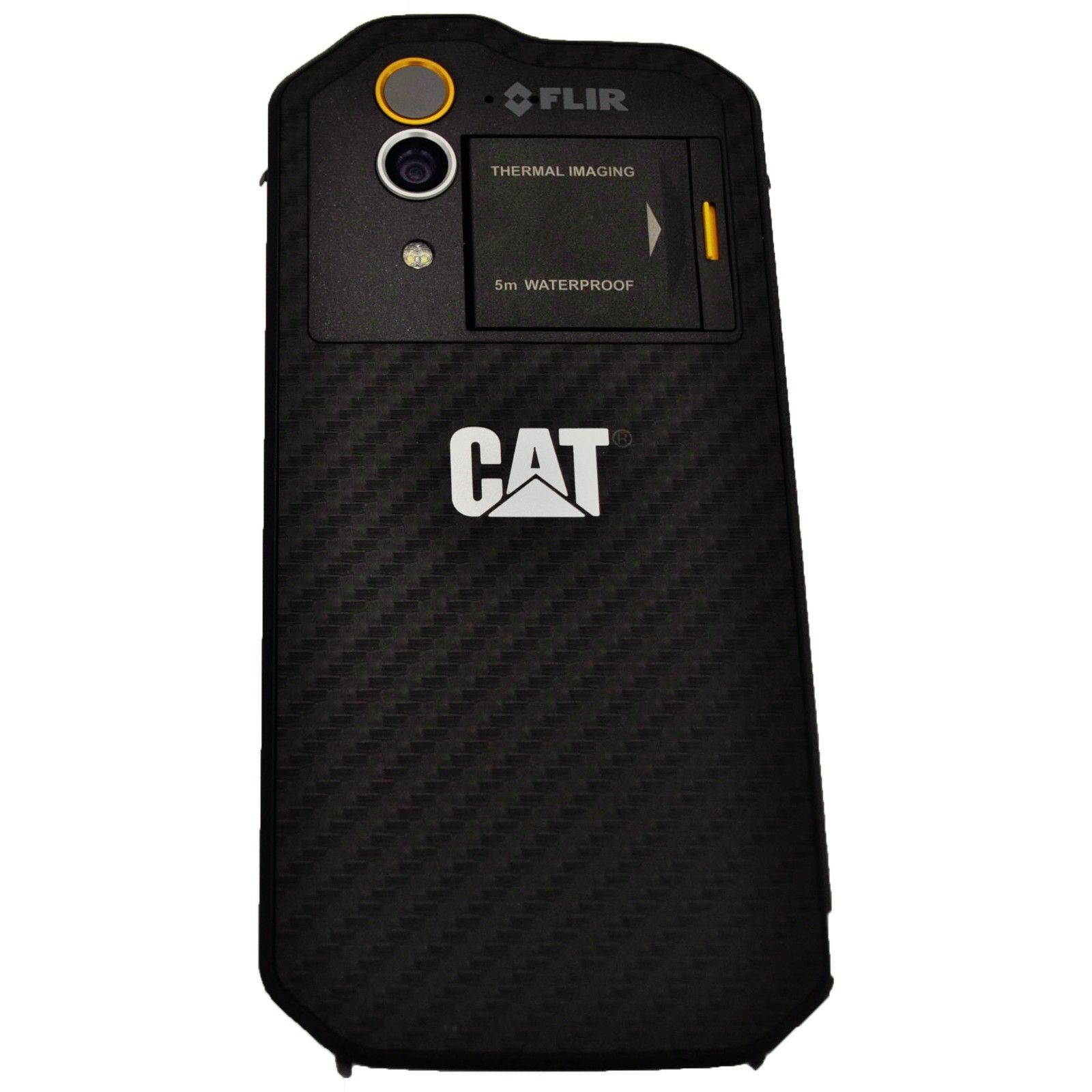 Caterpillar CAT S60 32GB Dual-SIM (No CDMA, GSM only) Factory Unlocked Thermal Imaging Rugged Smartphone (Black) - UK/EU Version