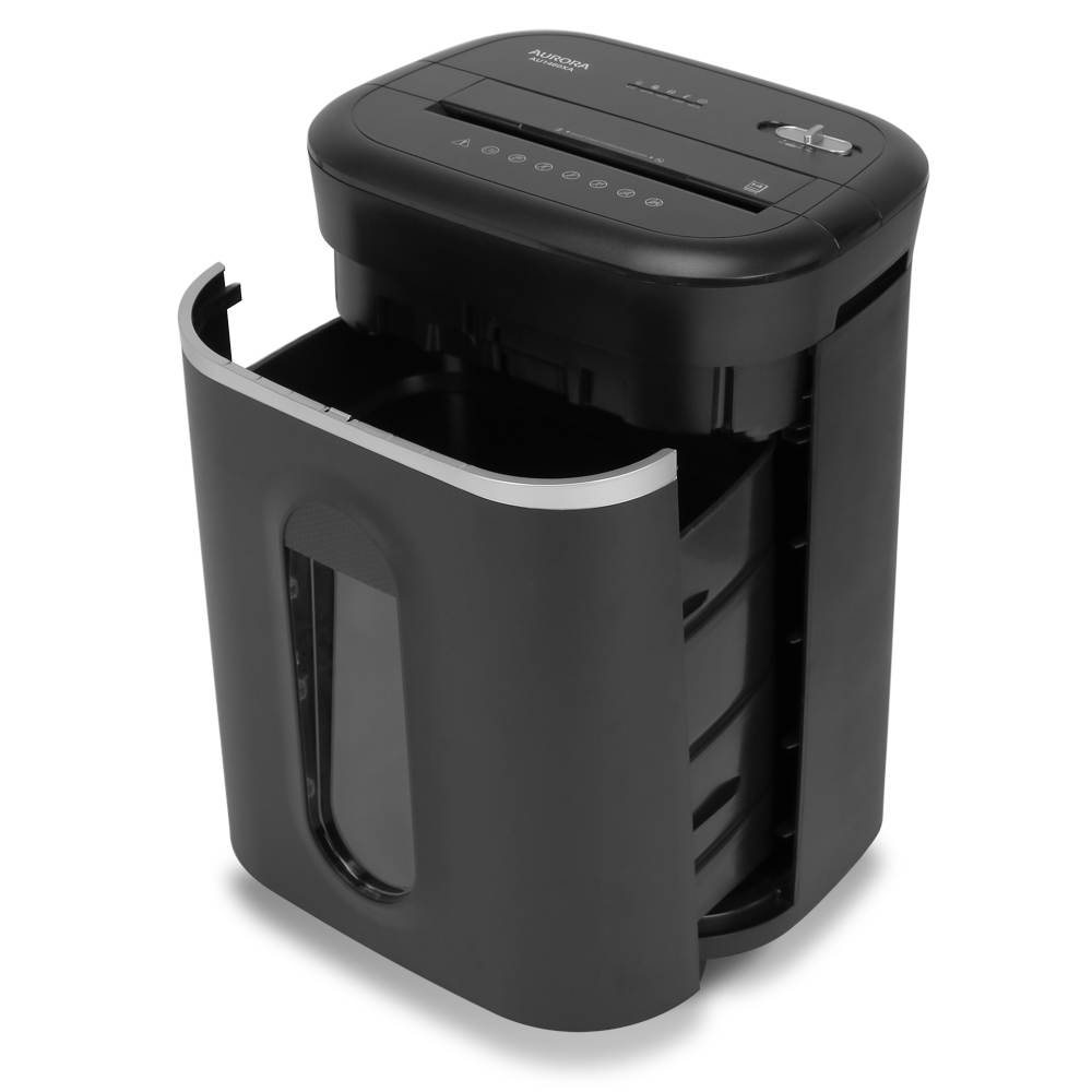 Aurora AU1460XA Anti-Jam 14-Sheet Crosscut Paper/ CD and Credit Card Shredder/ 6-gallon pullout basket 120 Minutes Continuous Run Time
