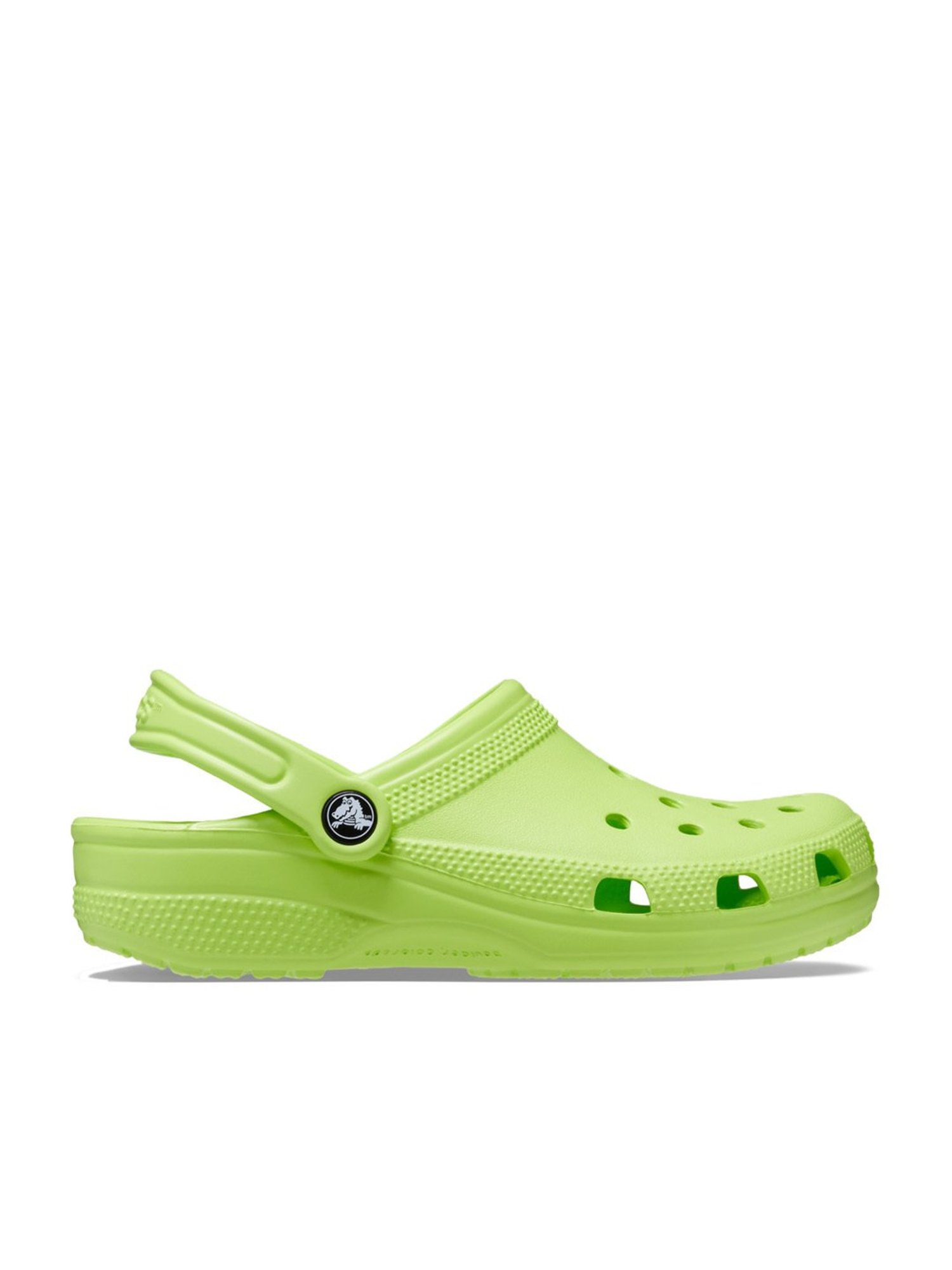 Crocs Men's Classic Lime Back Strap Clogs