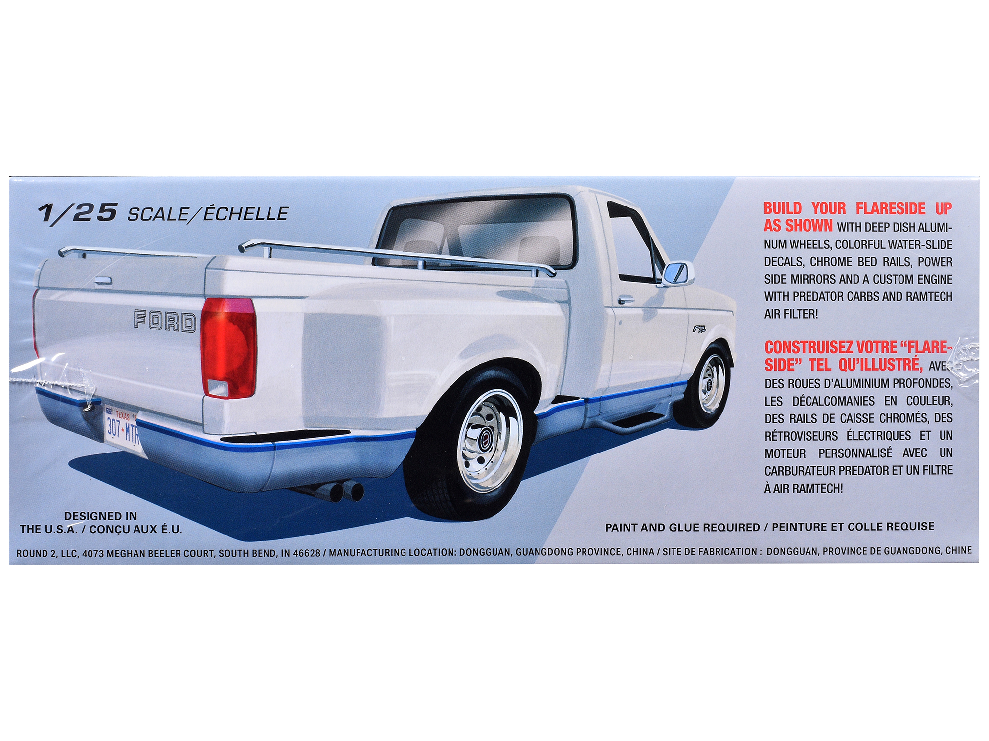 Skill 2 Model Kit 1978 Ford 4x4 Pickup Truck "Firestone Super Stones" 1/25 Scale Model by AMT