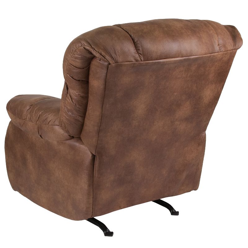 Flash Furniture Contemporary Breathable Comfort Padre Almond Fabric Rocker Recliner