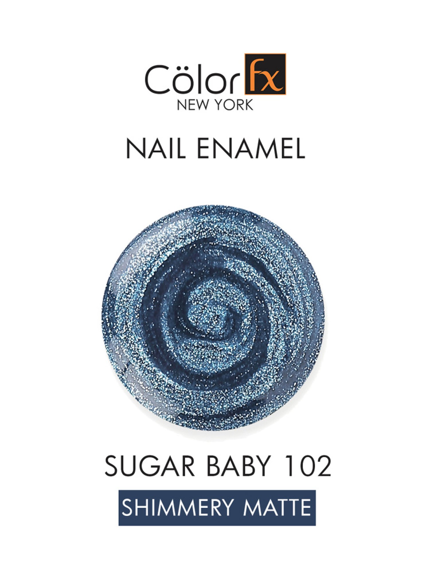 Color Fx Sugar Baby Wedding Collection Nail Enamel Shade 102 - 10 ml