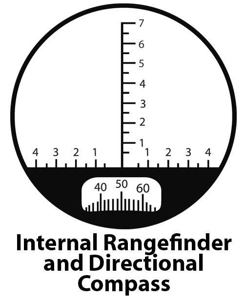 BARSKA AB10798 Waterproof Marine Binoculars w/Built-In Rangefinding Reticle