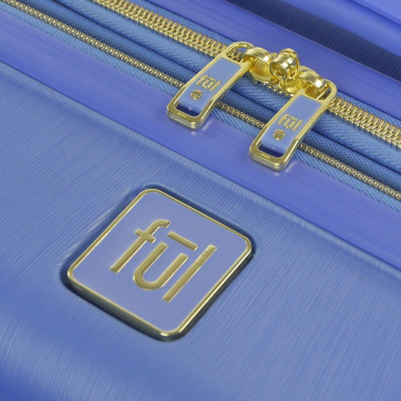 FUL Disney Princess Cinderella 21" Carry On Hardside Spinner Suitcase - Blue