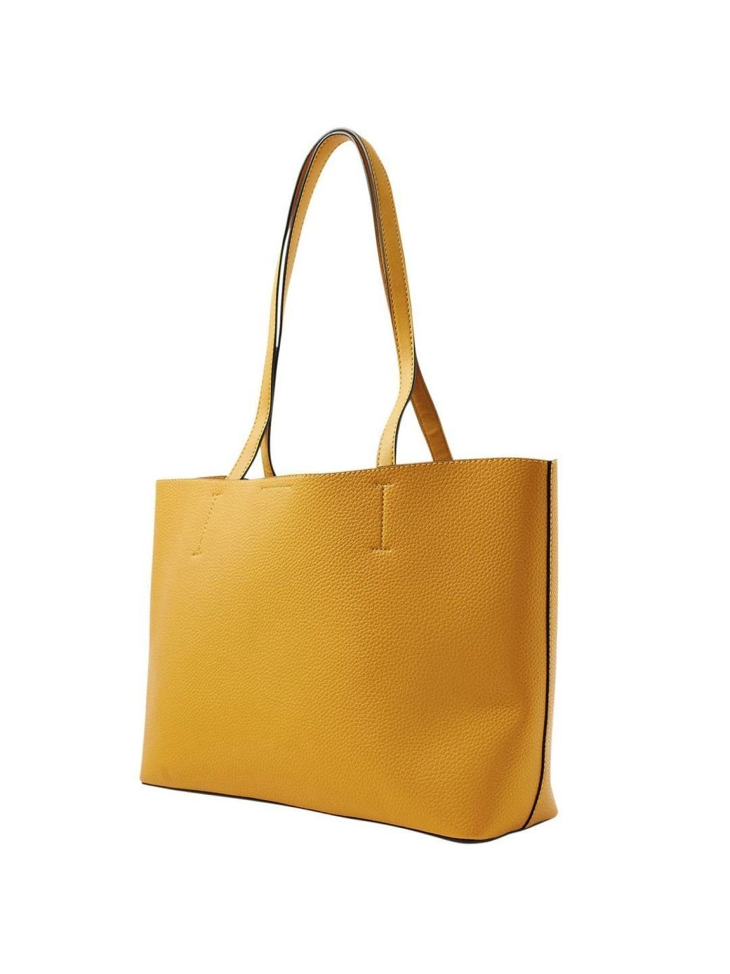 Call It Spring Black Combo Solid Large Tote Handbag