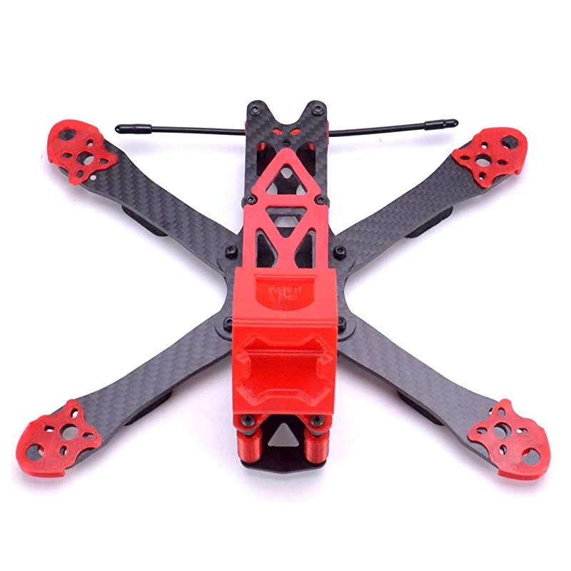 225mm FPV Racing Drone Frame Carbon Fiber 5inch Quadcopter Frame Kit with 3D Printed Camera Mount for Gopro