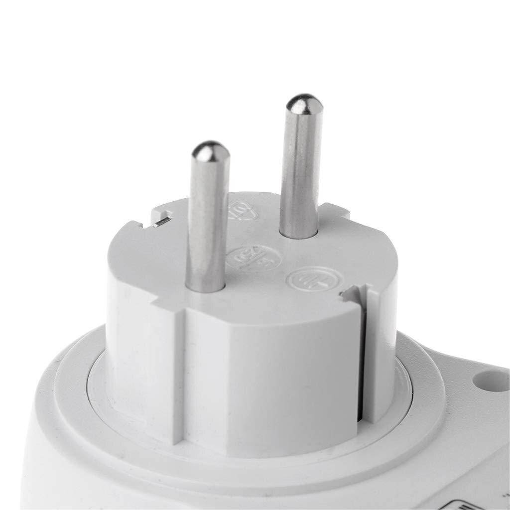 EU Plug Plug-in Digital  Energy Monitor Power Meter Electricity Electric Usage Monitoring Socket