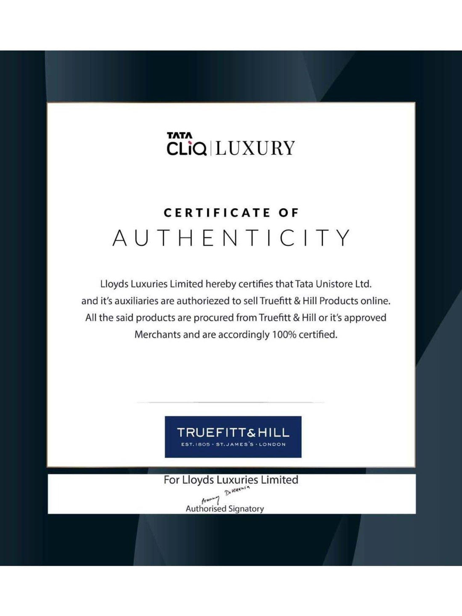 Truefitt & Hill 1805 Cologne 100 ml for Men