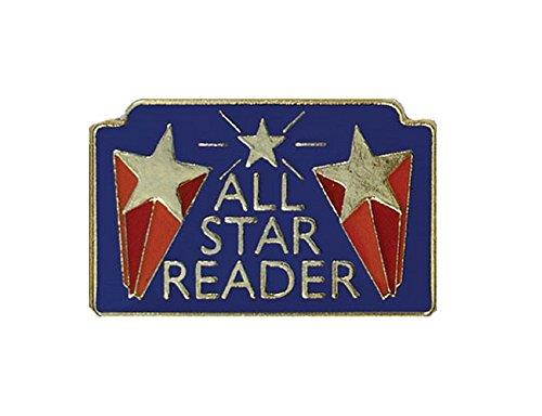 Pack of 25 All Star Reader Lapel Pins
