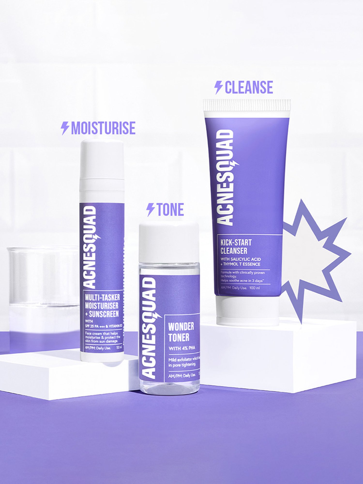 Acne Squad Kick-Start Cleanser with Salicylic Acid - 100 ml