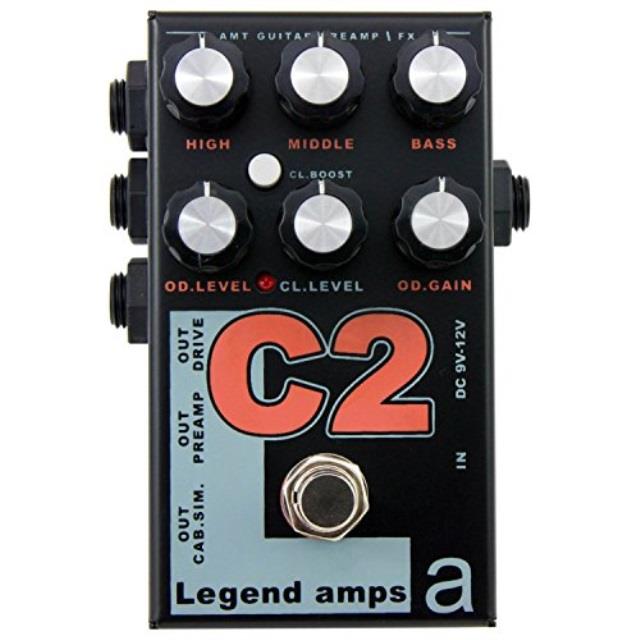 amt electronics legend amp series ii c2 conford preamp/distortion pedal