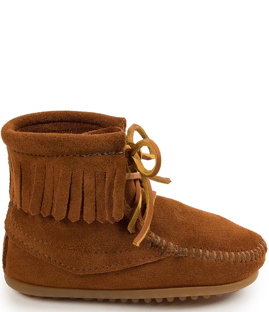 Minnetonka Kids' Suede Tramper Boots (Youth)