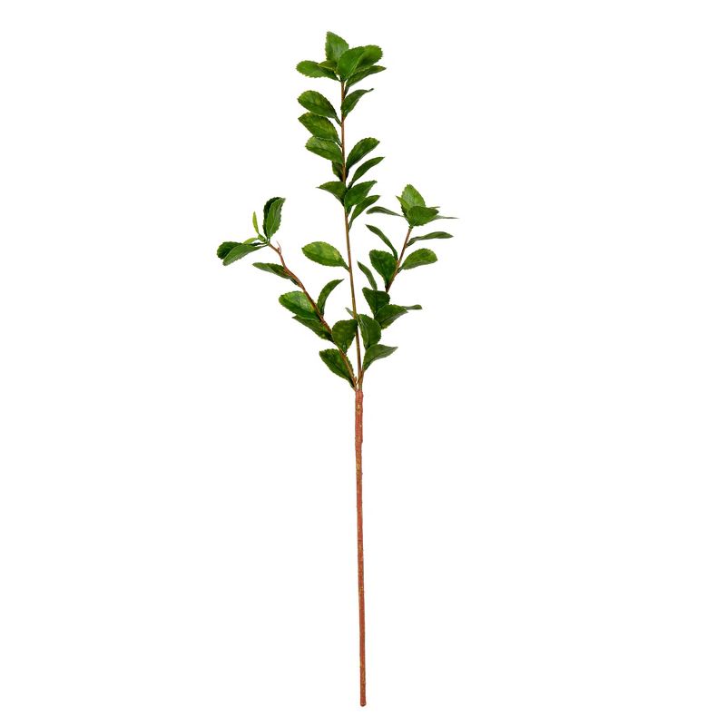 Vickerman 25" Artificial Green Horse Chestnut Leaf Spray.